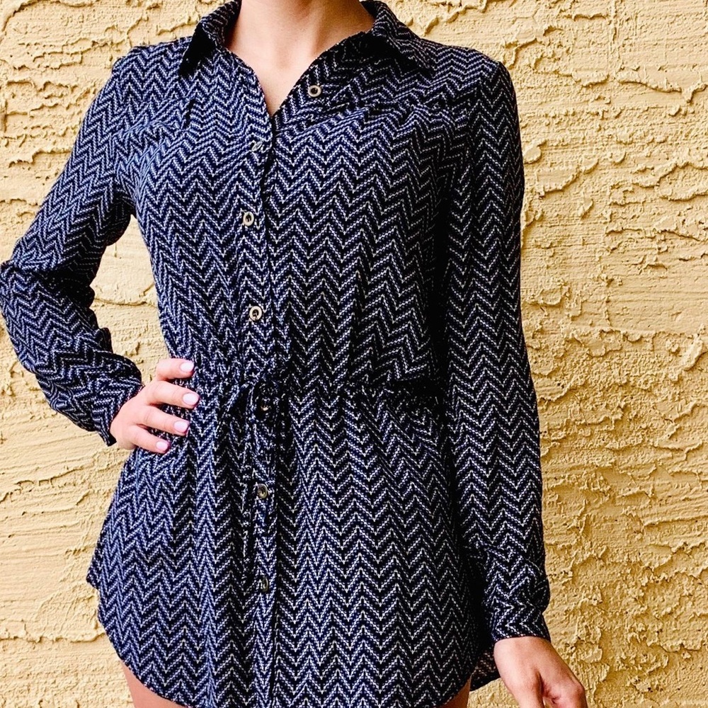 Spooy  | Button Up Blouse